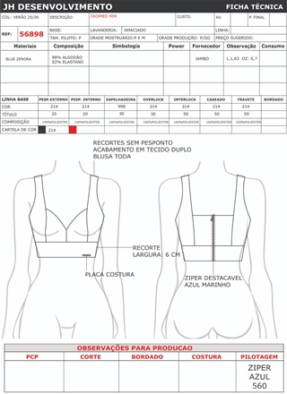 Ficha Tecnica Top Ref 56898