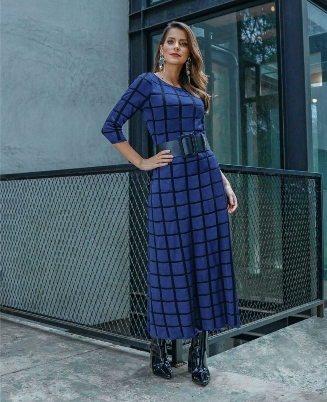 MODA EVANGELICA CRENTE VESTIDO