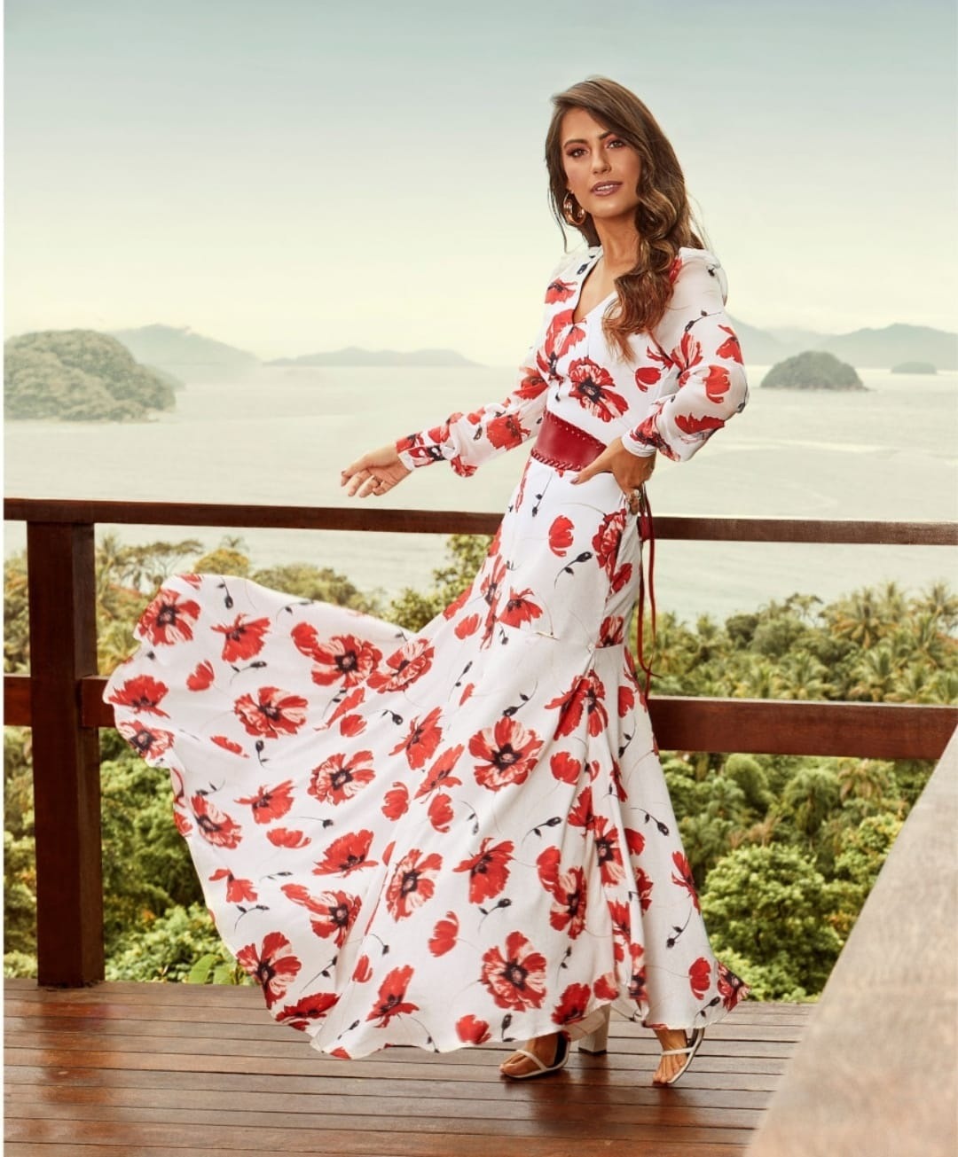 VESTIDO MODA ESTAMPADO